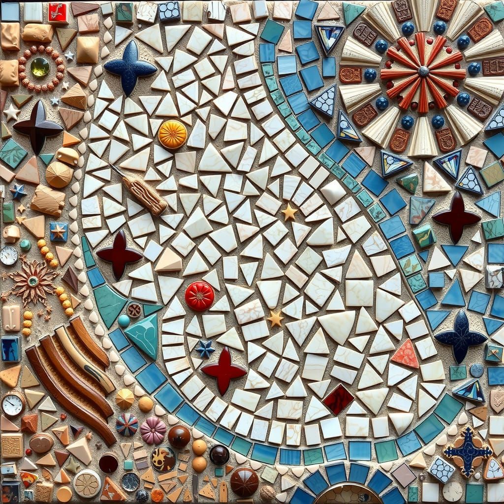 A Mosaic of Kindness and Curiosity in Vibrant Colors