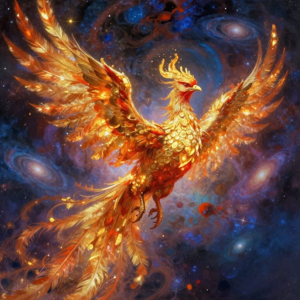 Cosmic Phoenix Reborn in Nebula