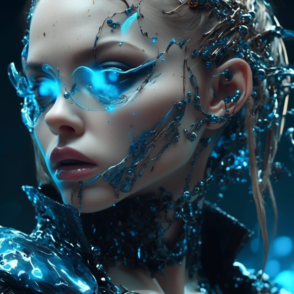 Vampiric Assassin in Dark Fantasy Style