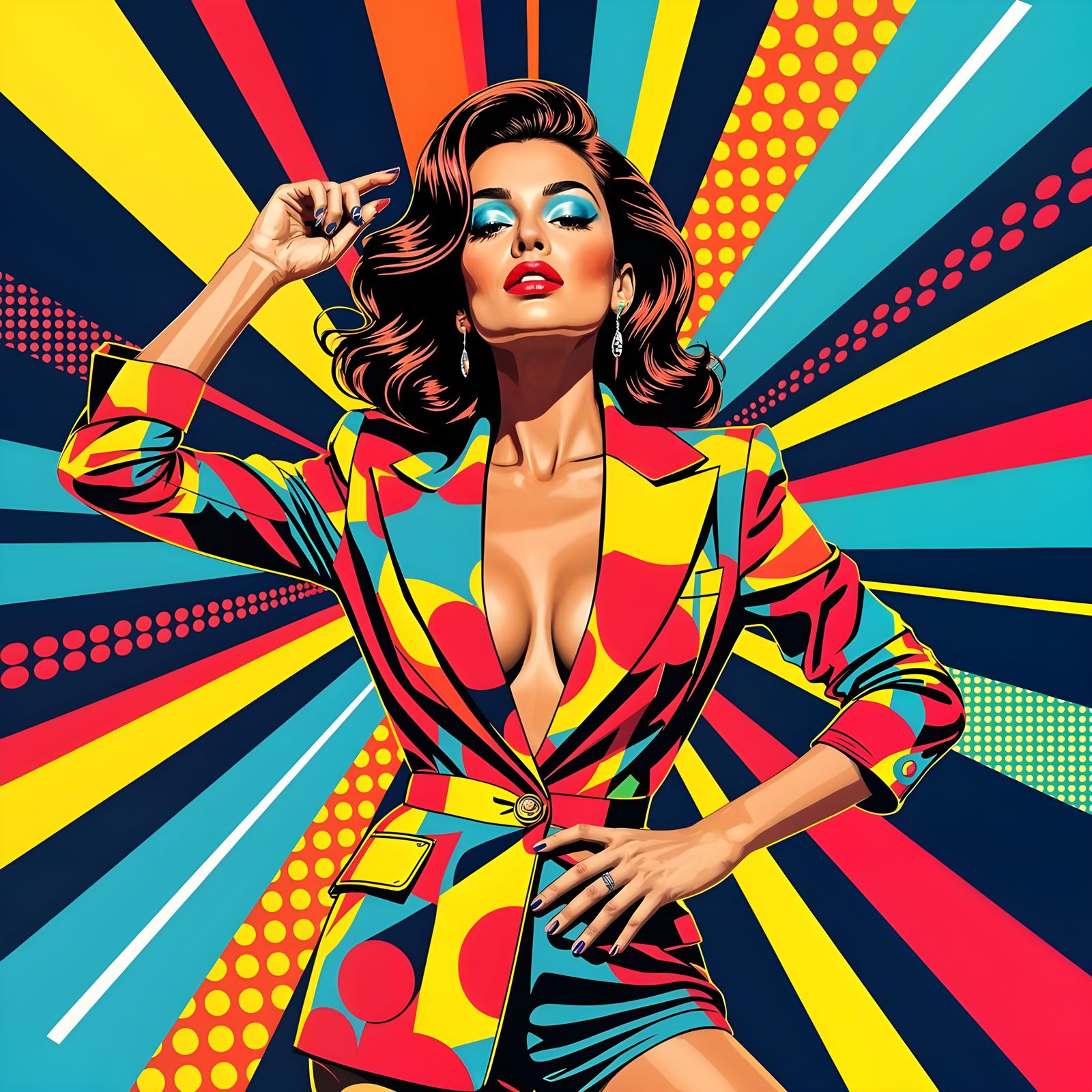 Legends Never Die Pop Art