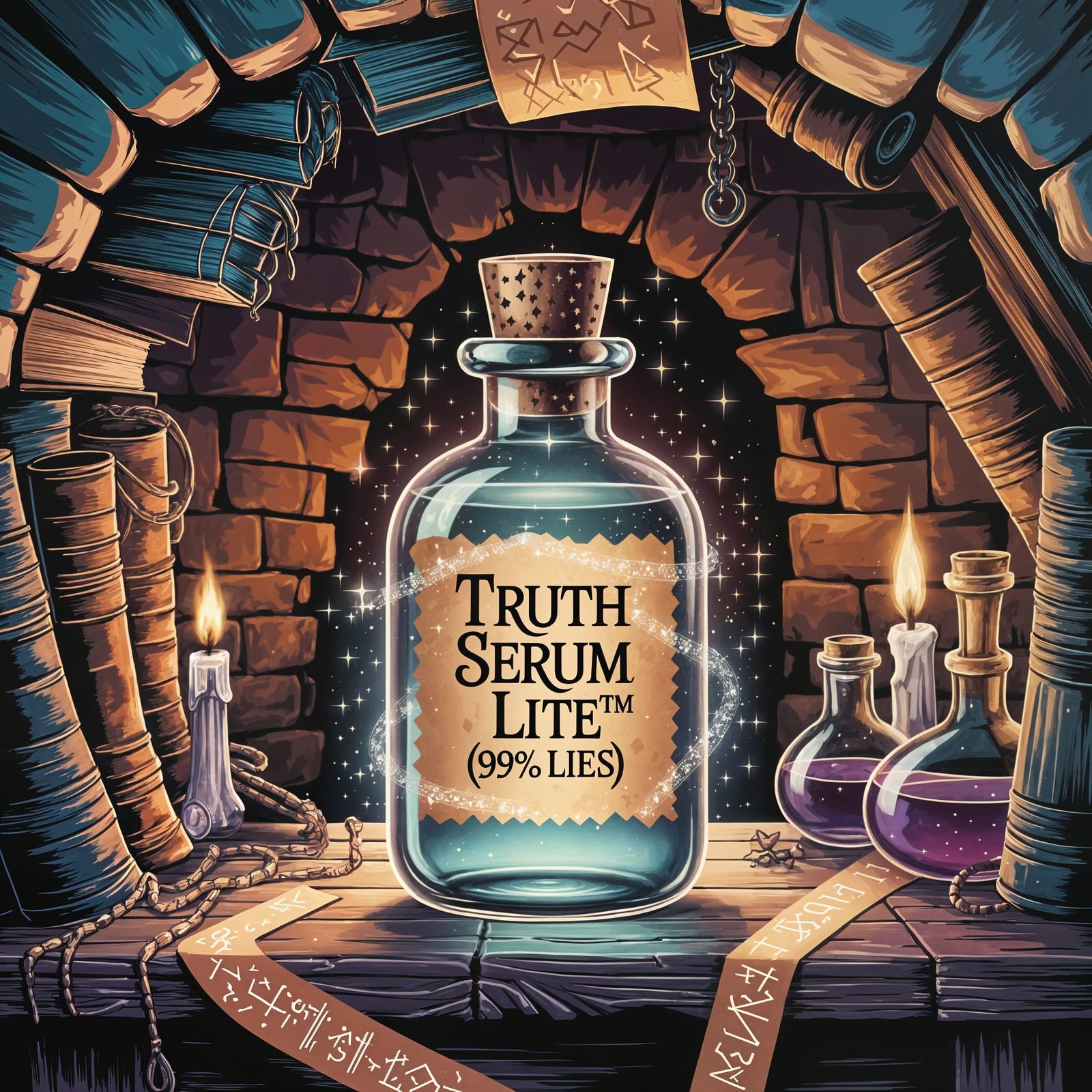 Truth Serum Lite™ - Potion of Partial Truths