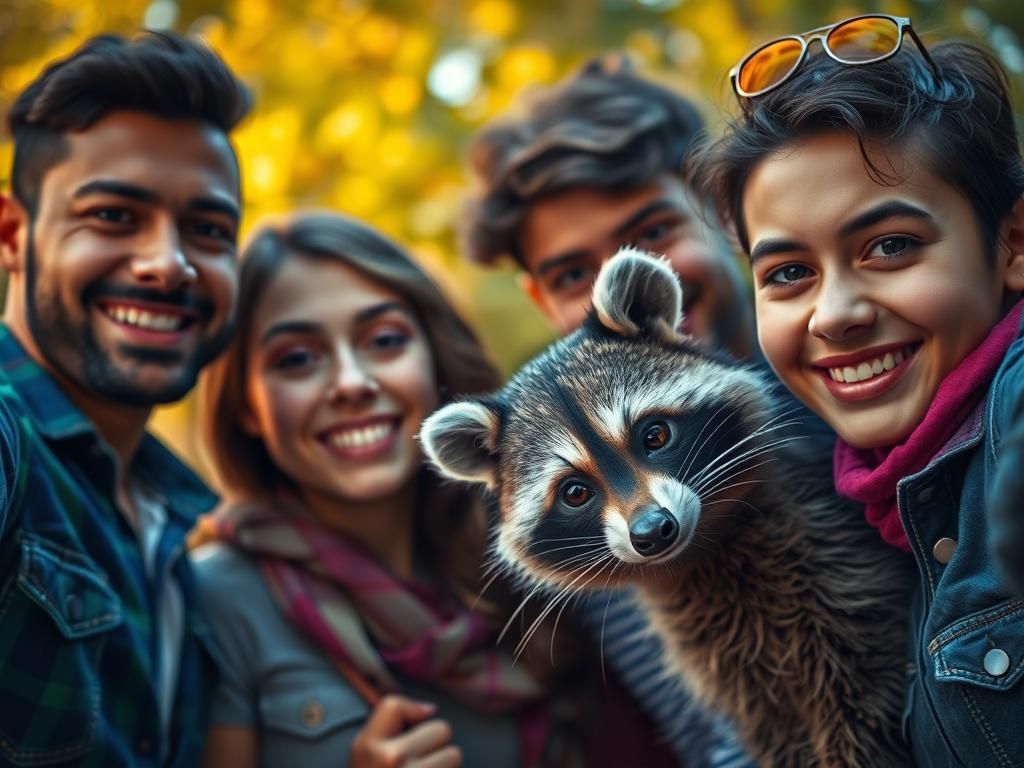 Friends Capture Mischief in Hyperrealistic Group Photo