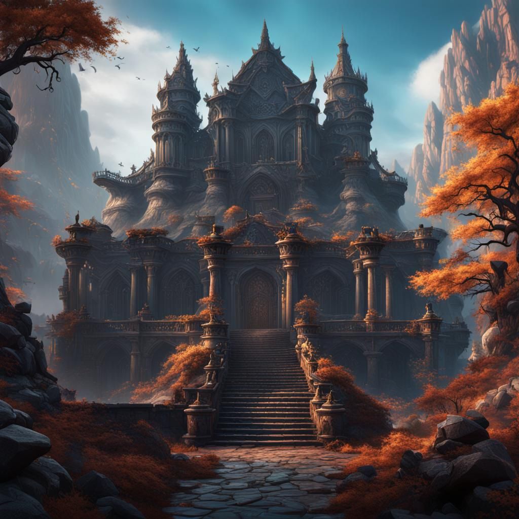 Detailed Matte Painting of Mr. Beast