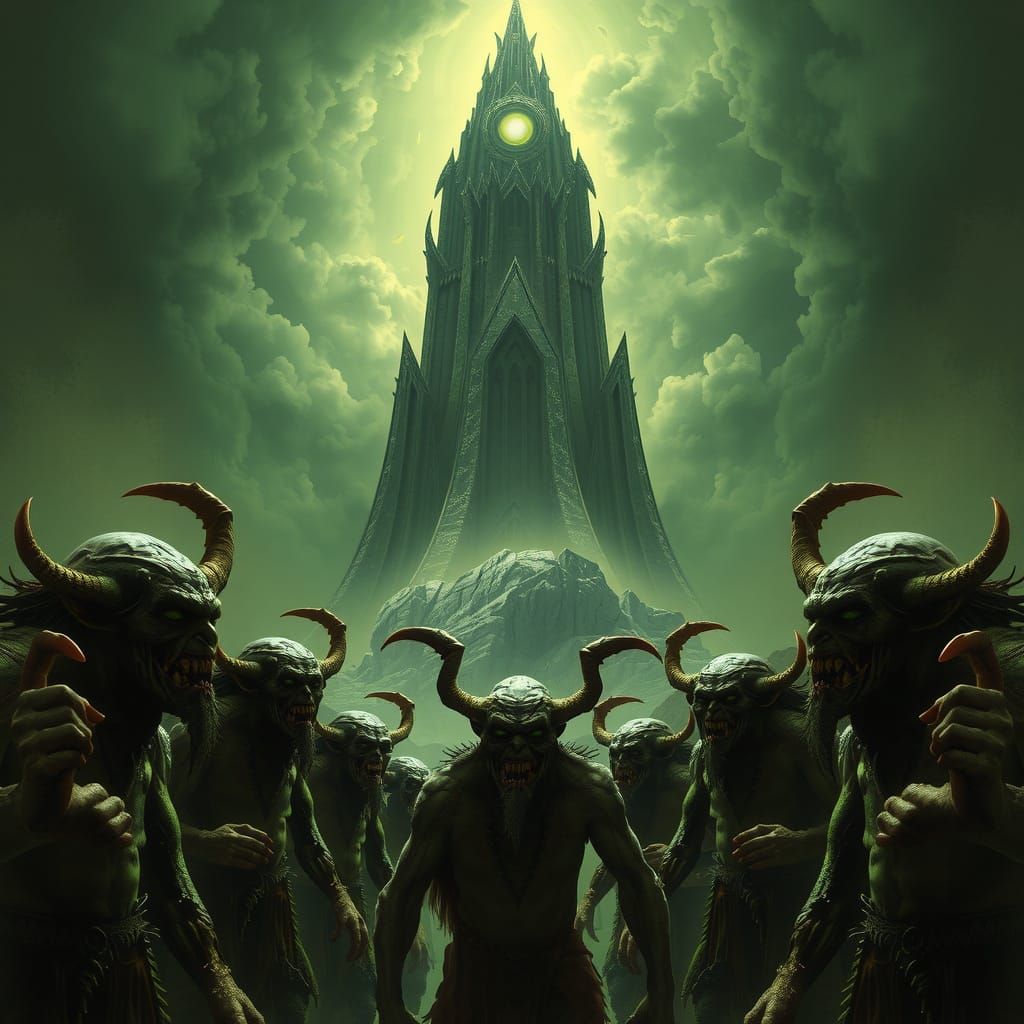 Orcs in Dark Reverence, Mordor's Looming Tower