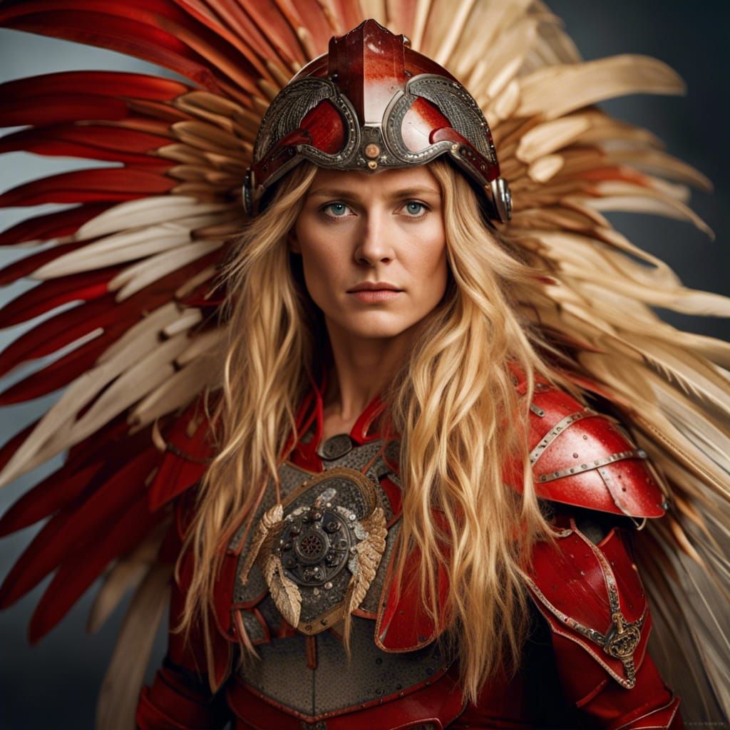 Valkyrie Portrait of Clara Wasehuus