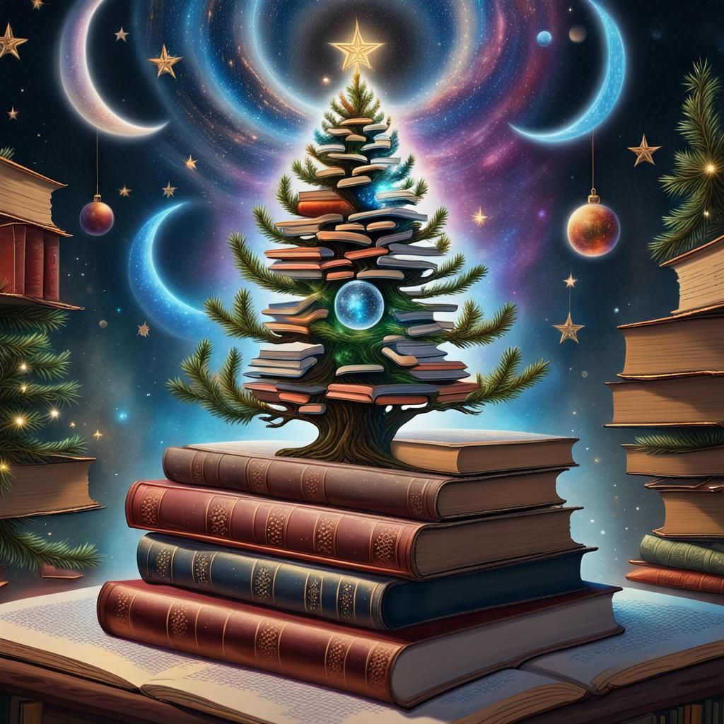 Christmas Tree of Wisdom in Astral Illustration