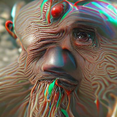 AI Interpretation of a Blank Prompt