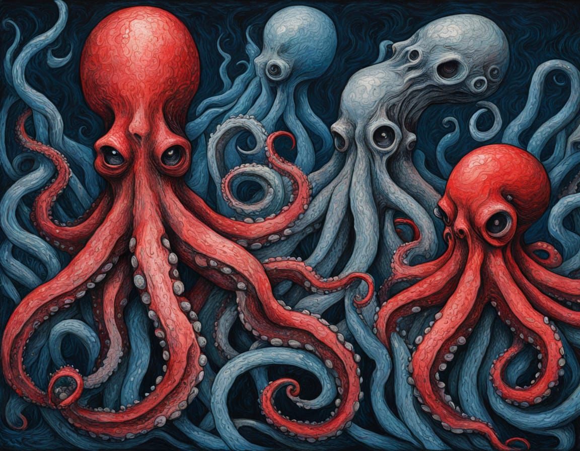 Starry Wisdom Church: fresco, detail 7