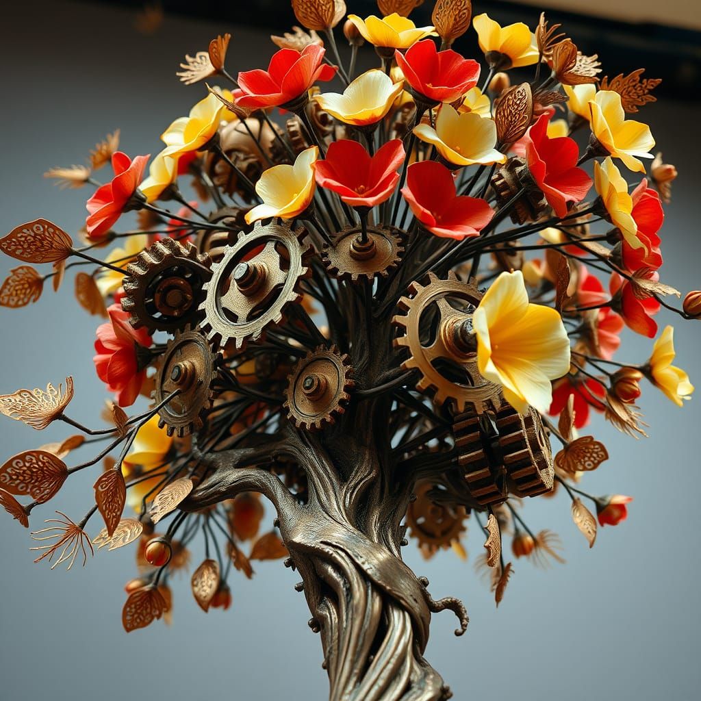 Mechanical Nature Unveiled in Steam Punk Splendor