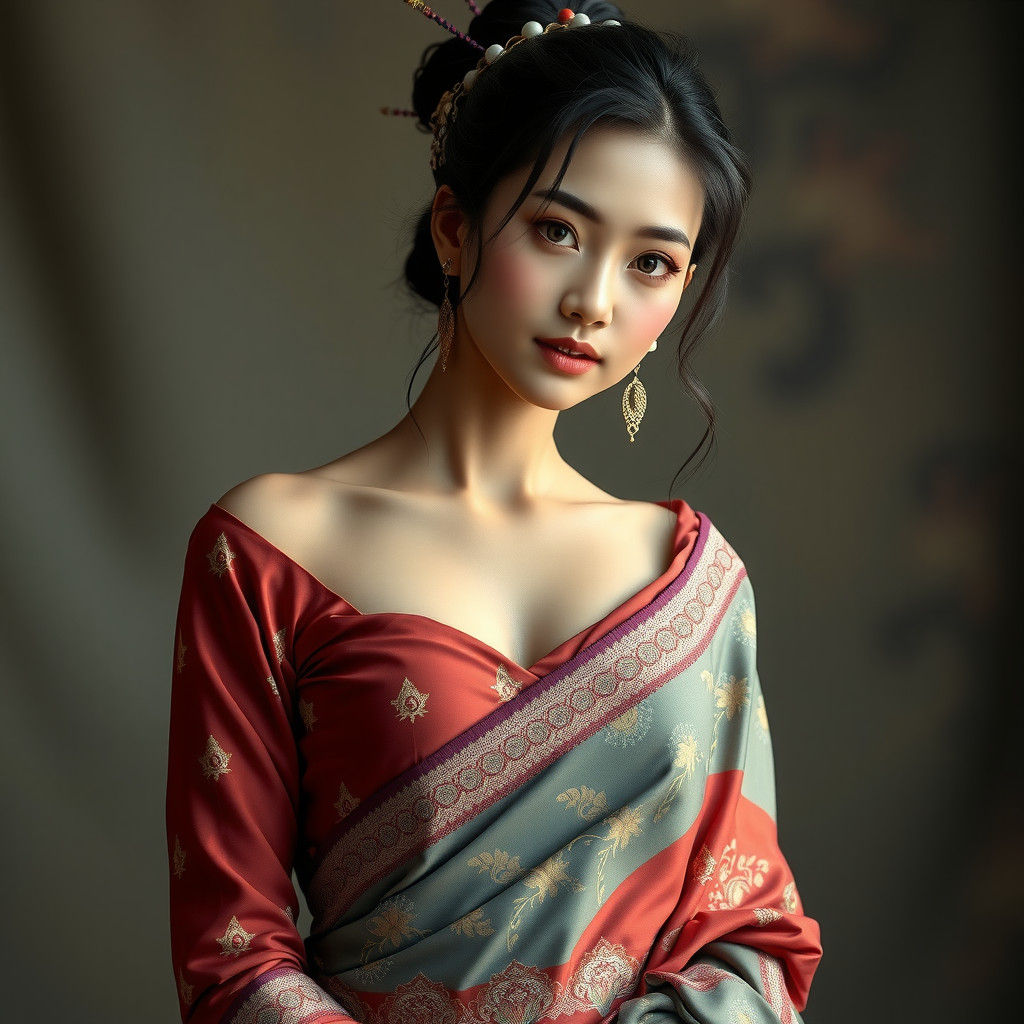 Indo-japanese Culture Mix