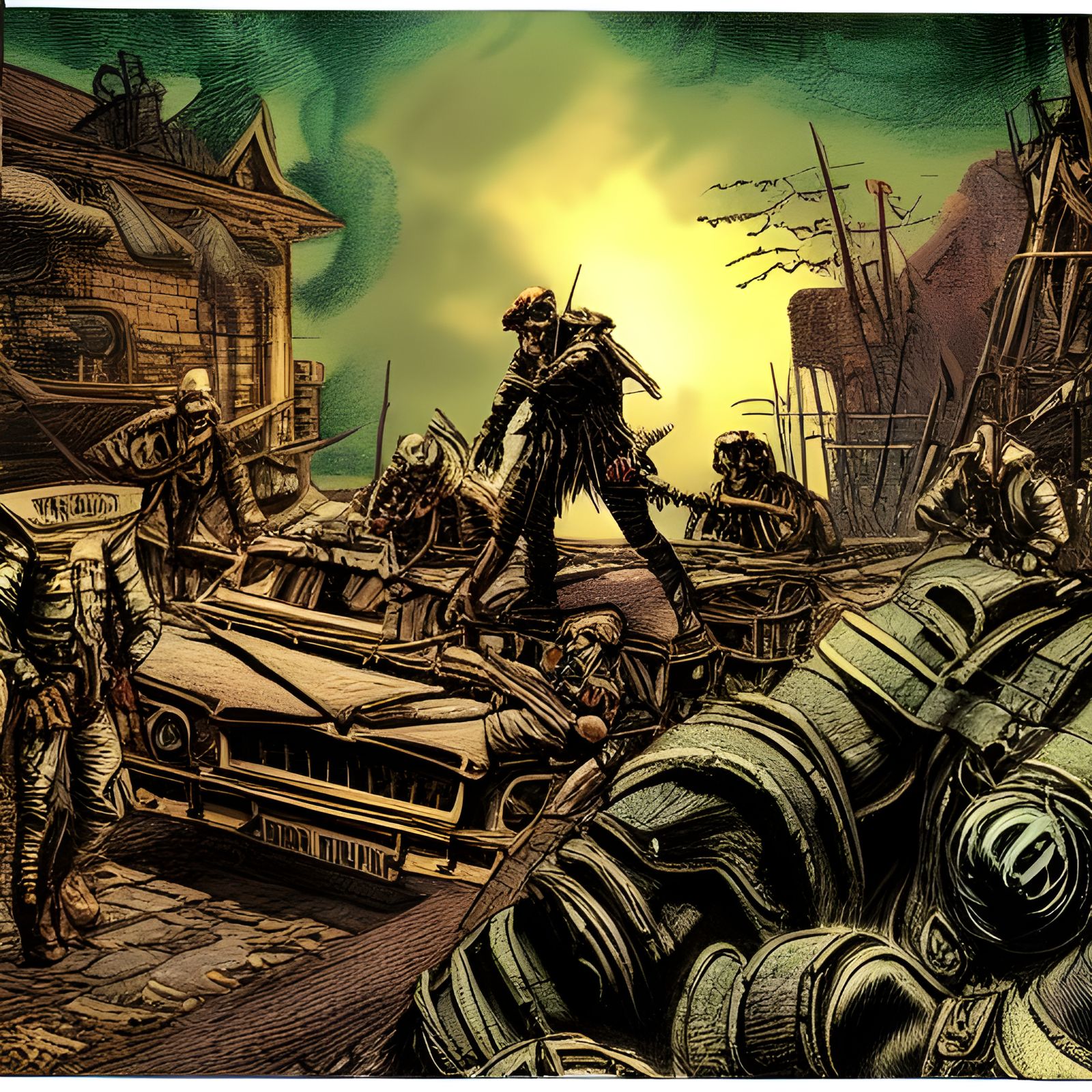 Steampunk Siege by Dark Army in HDR