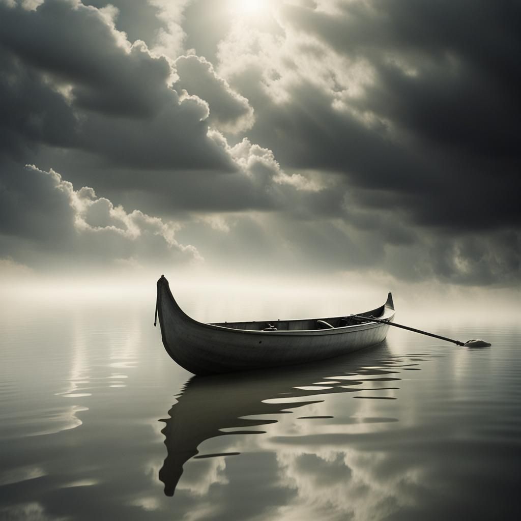 Capsized Boat Hat in Divine Sunshine