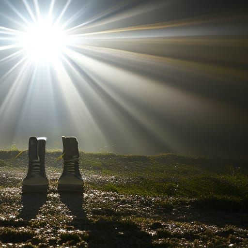 Shoes in Divine Sunshine