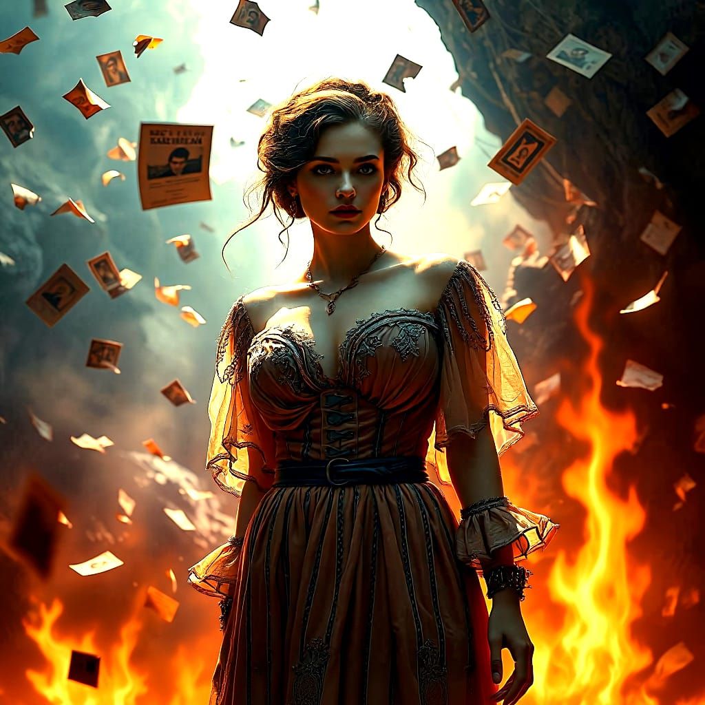 woman's life just melting away