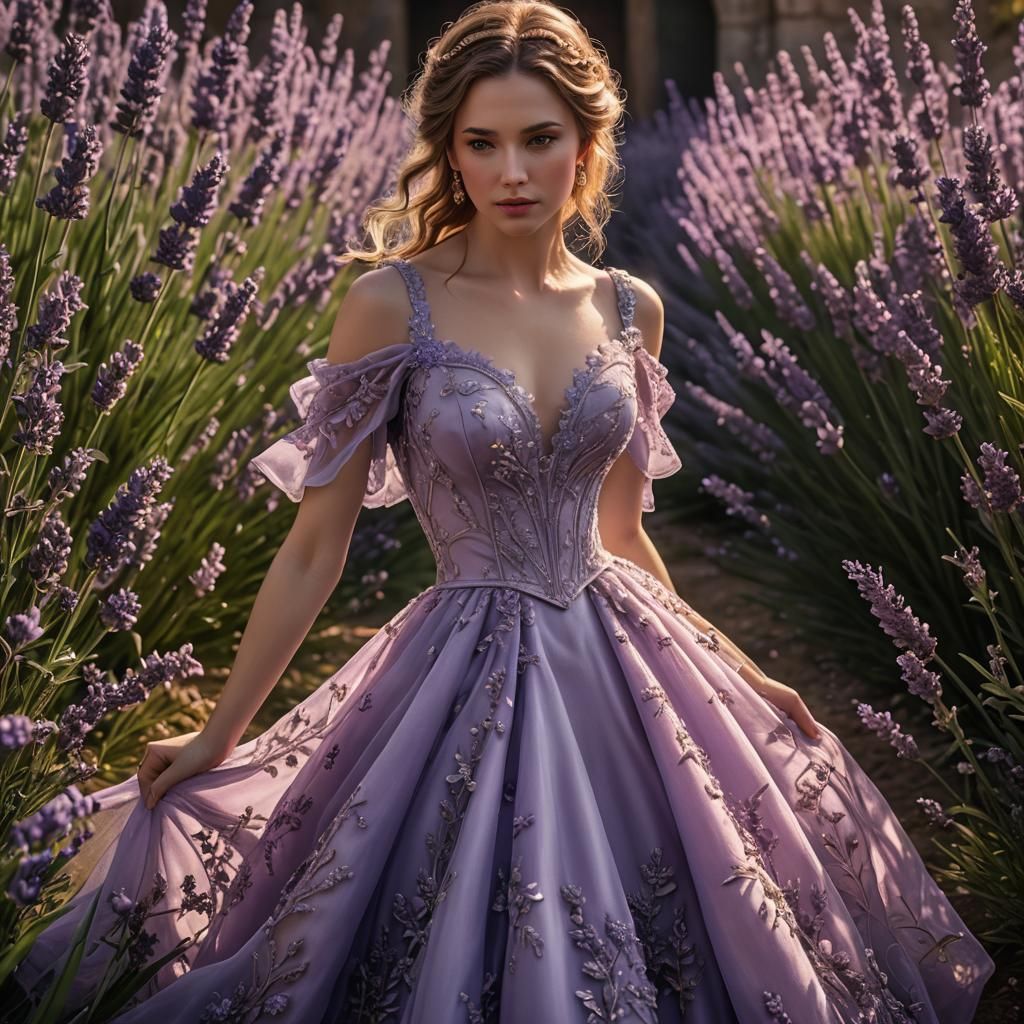 Lavender Dress
