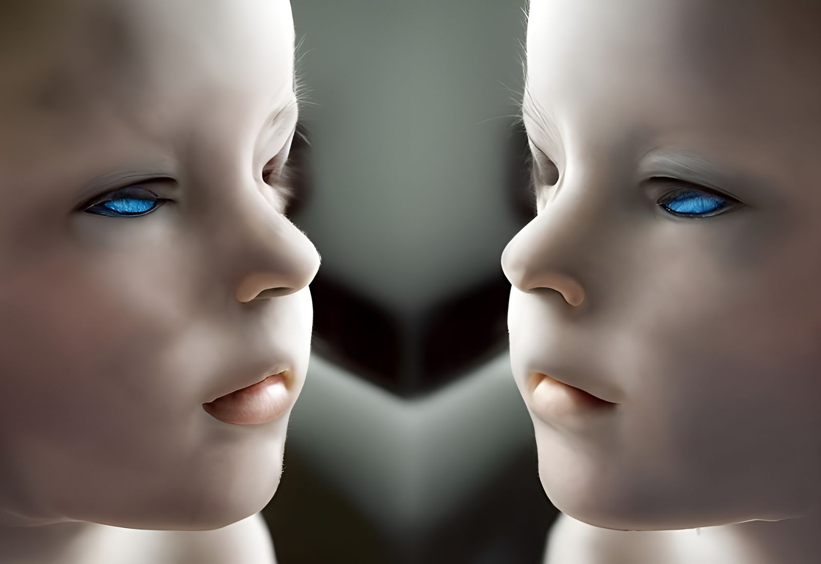 Luminescent Alchemy Lab in Neon Illustration Style