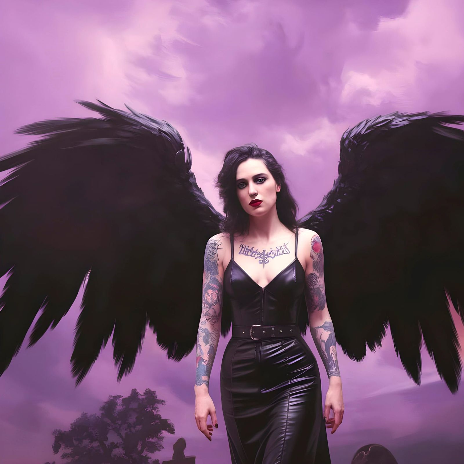 Angel Of Death Pin-Up v3