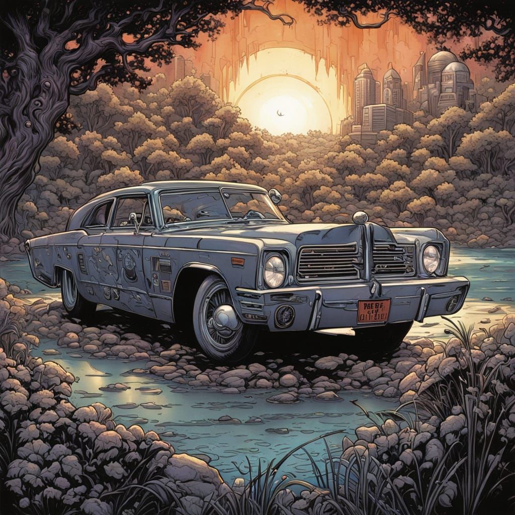 Comic Book Art Style with Smooth Lines