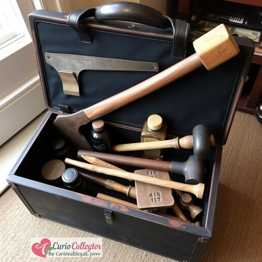 Civil War Surgeon's Bag with Unusual Contents