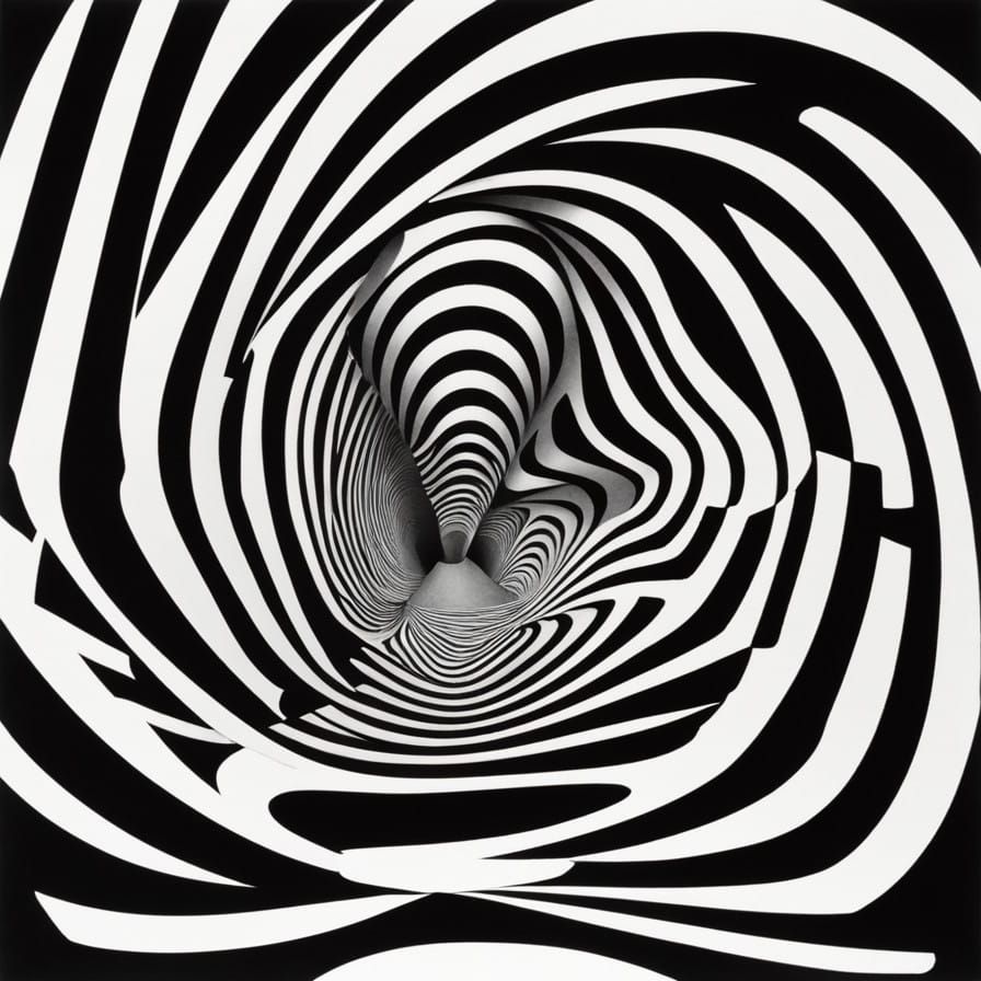 Surreal Staircases Defy Perspective in Futuristic Architectu...