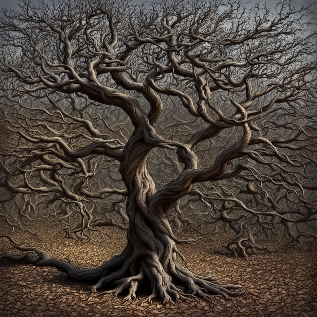 Resilient Tree with Twisted Branches