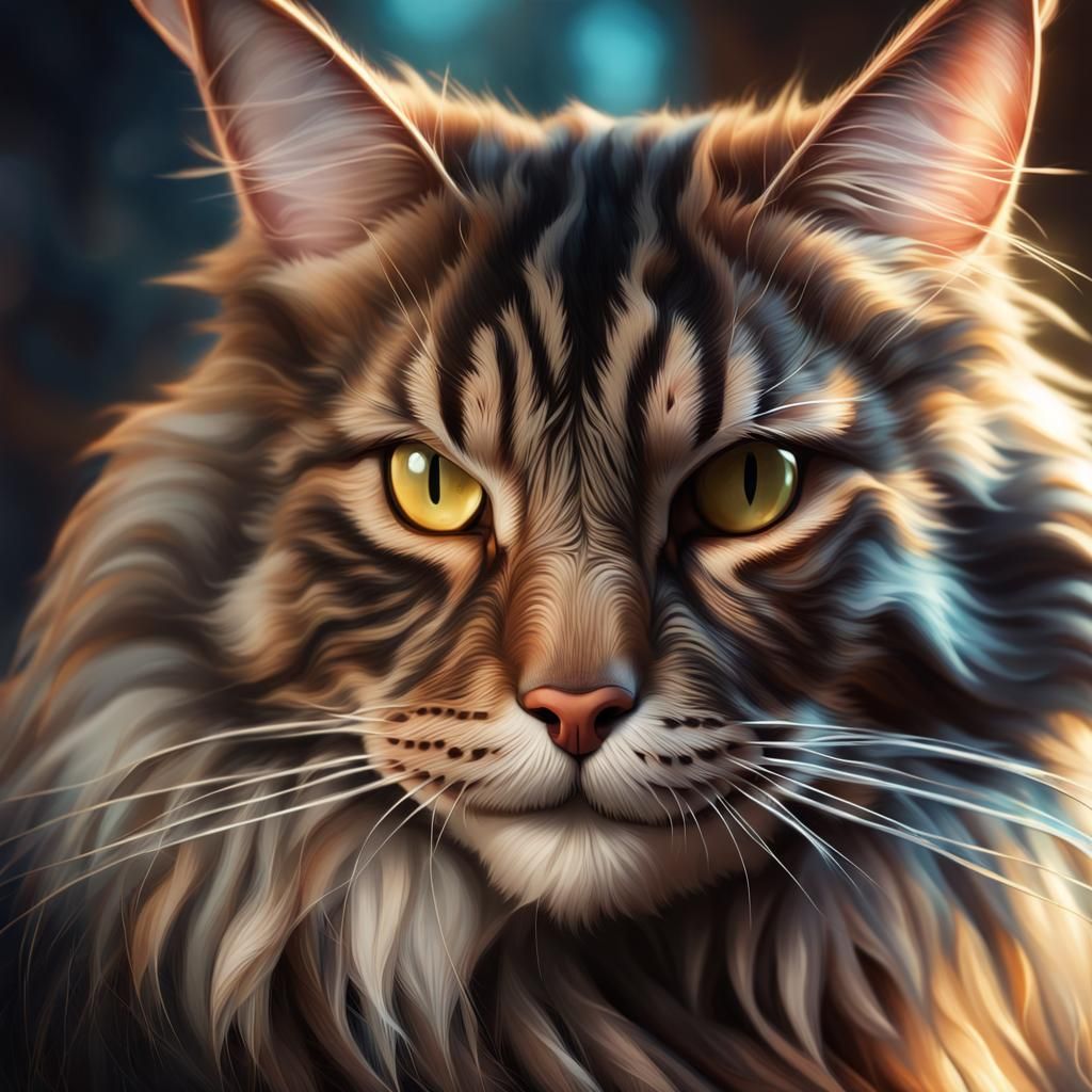 Maine Coon Cat