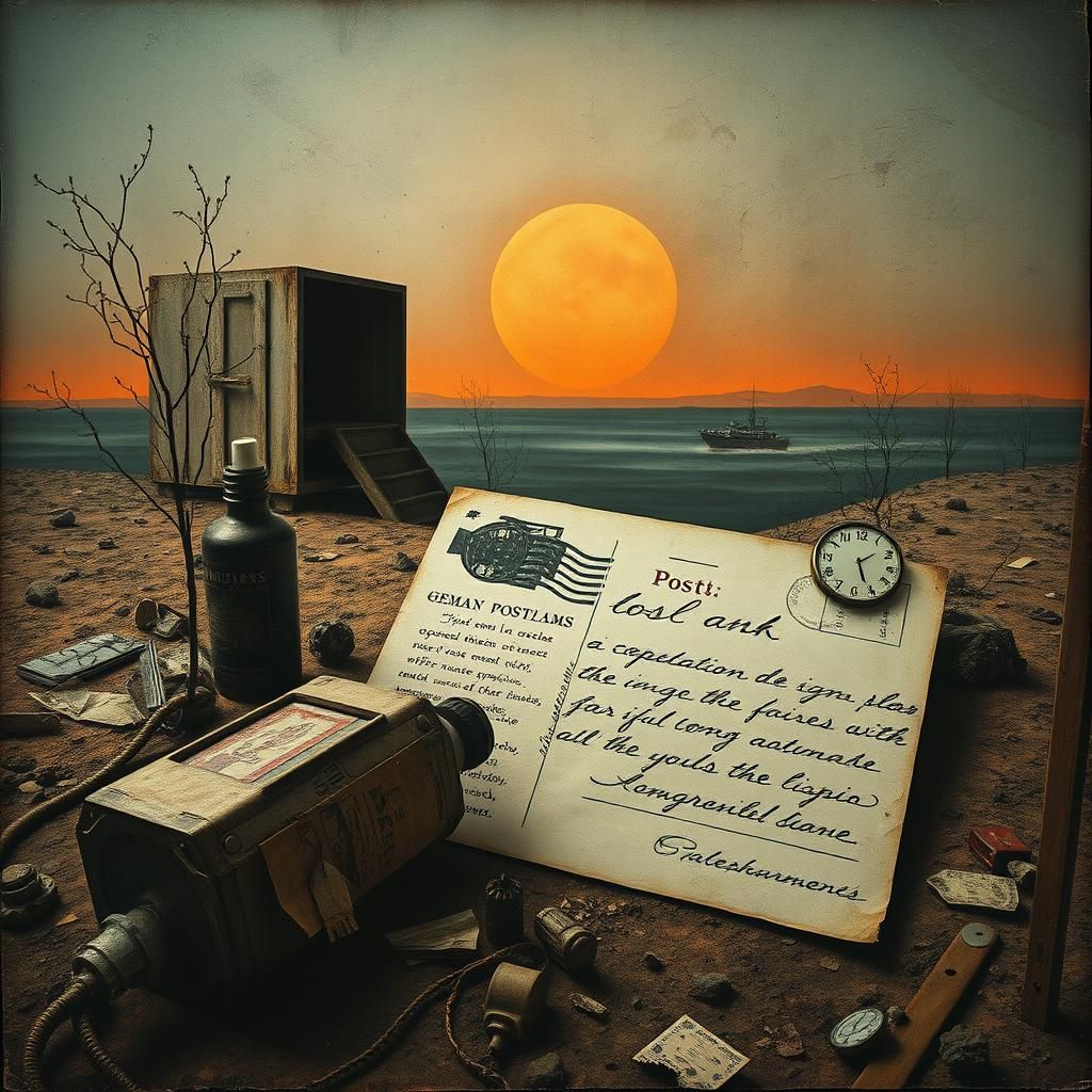 Liminal Postcard: A Metaphysical Landscape