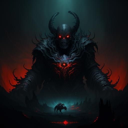 Divine Hybrid Sinks into Hellish Abyss with Demonic Creature...