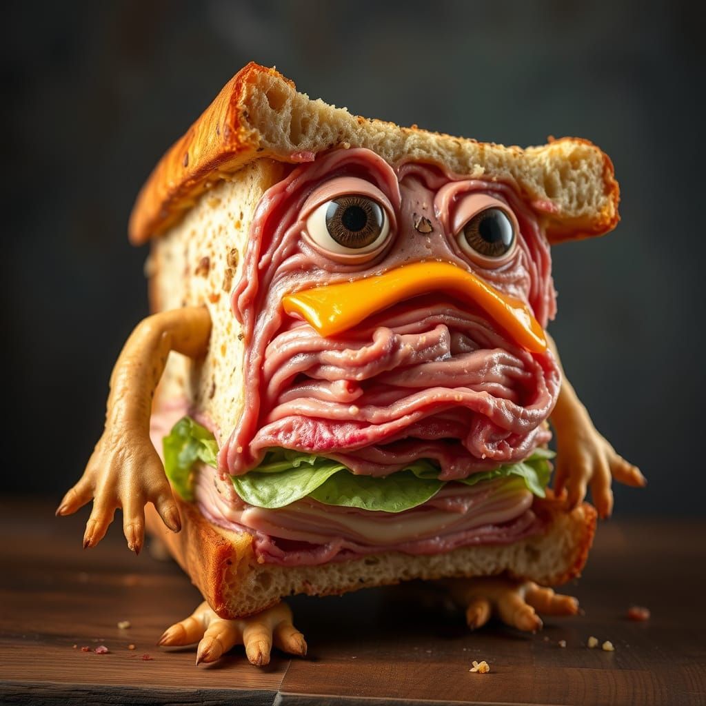 Reuben Sandwich Monster