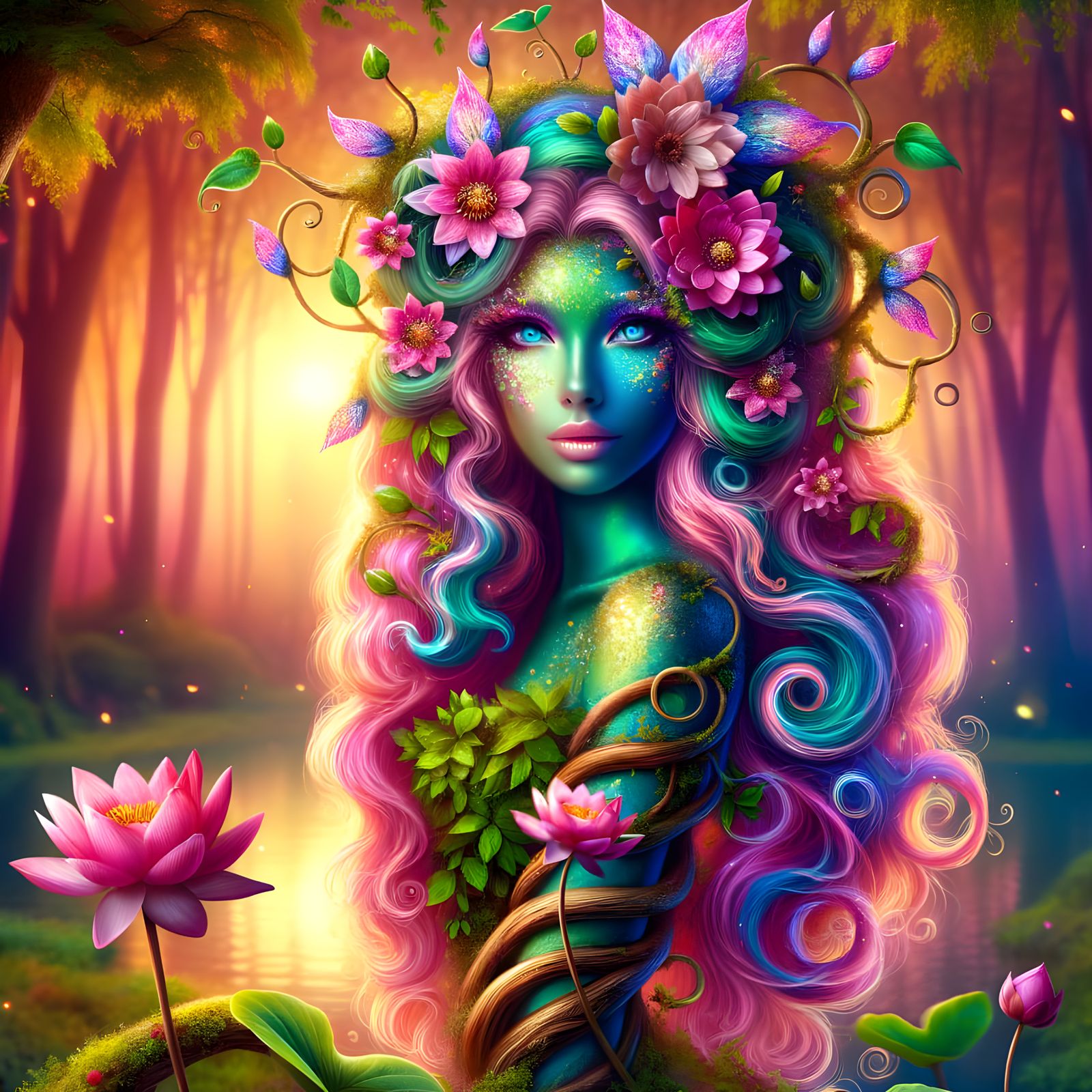 Drydea the dryad