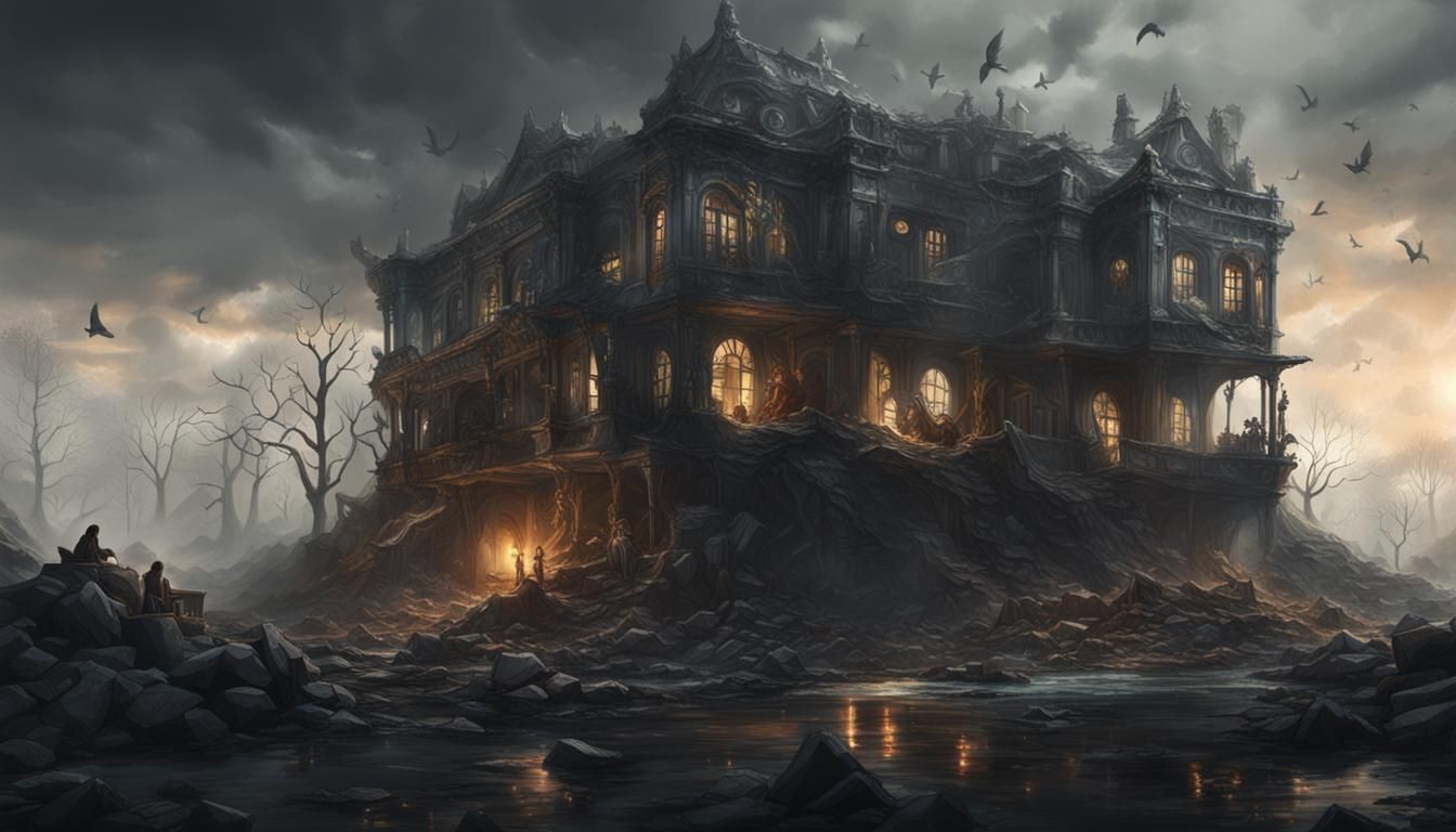 Beautiful and Haunting Illusion of Time Rendered