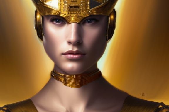 Futuristic Versace Spaceship Concept Art