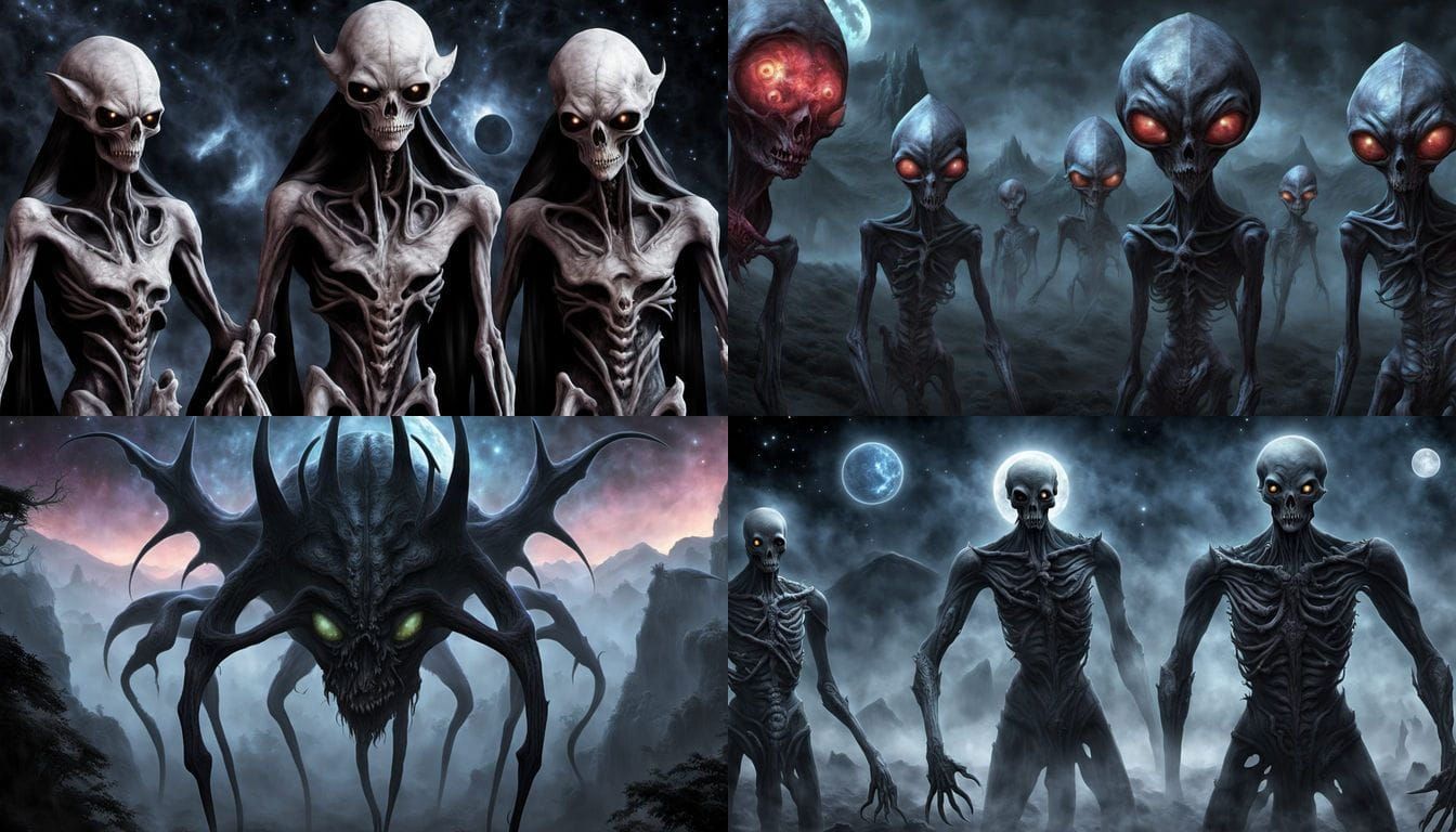 Alien Gothic World of Macabre Horror