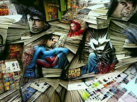Blank Comic Book Canvas