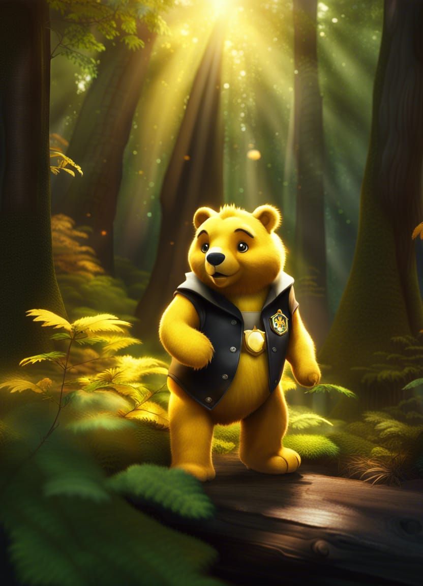 Hufflepuff Care Bear