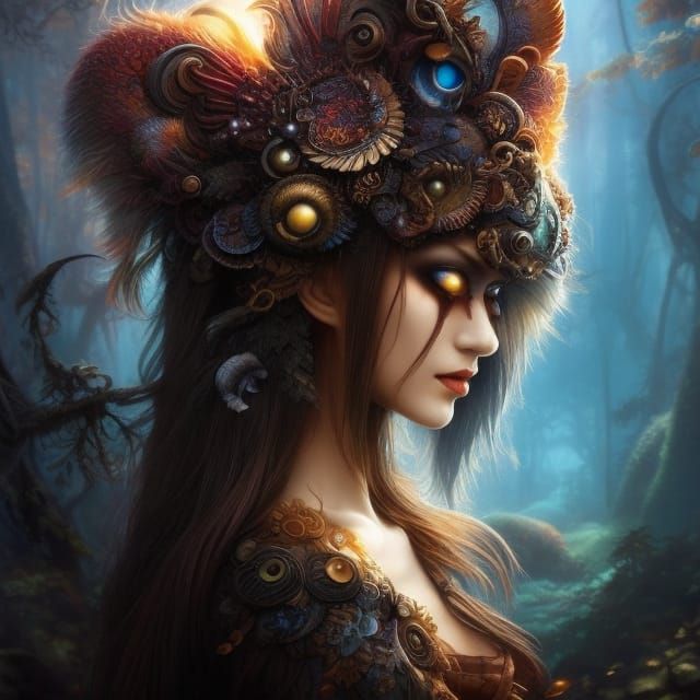 shapeshifting wolf woman