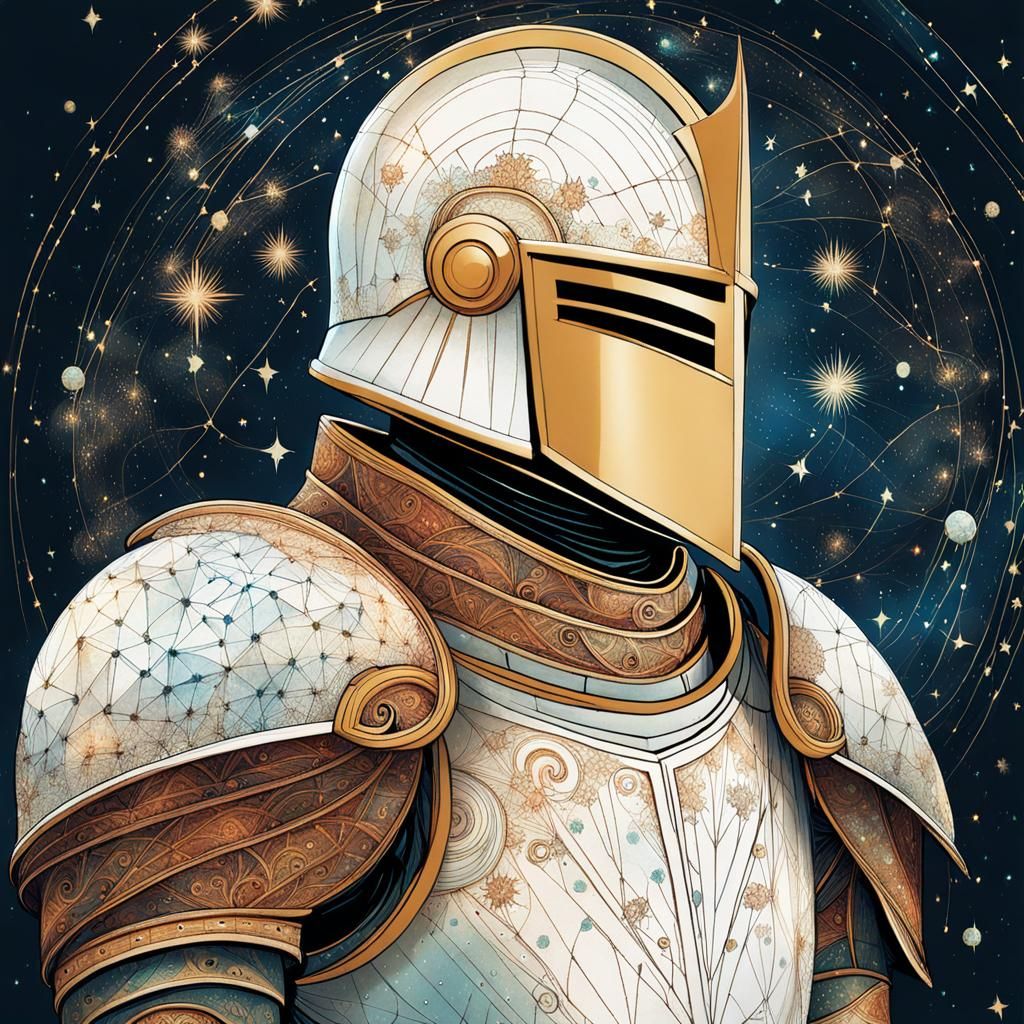 Constellation Knight Digital Painting