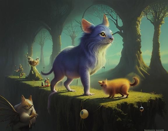 Surreal Utopia: A Dream in Dali Style