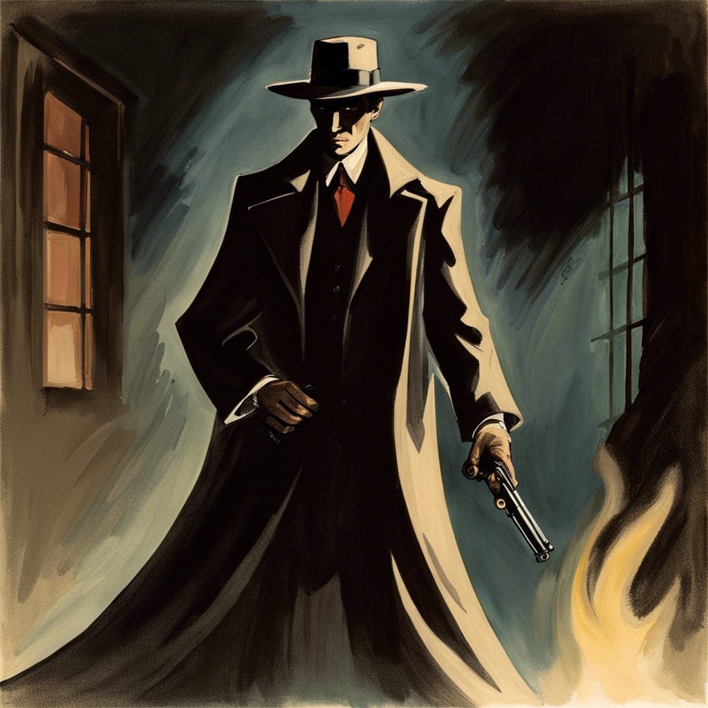 Pulp Hero: The Shadow in Action, Vintage Comic Art