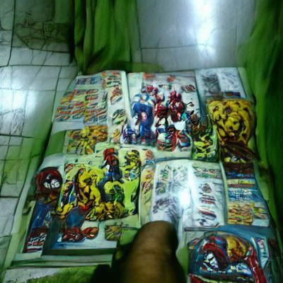 Marvel Comics AI Interpretation