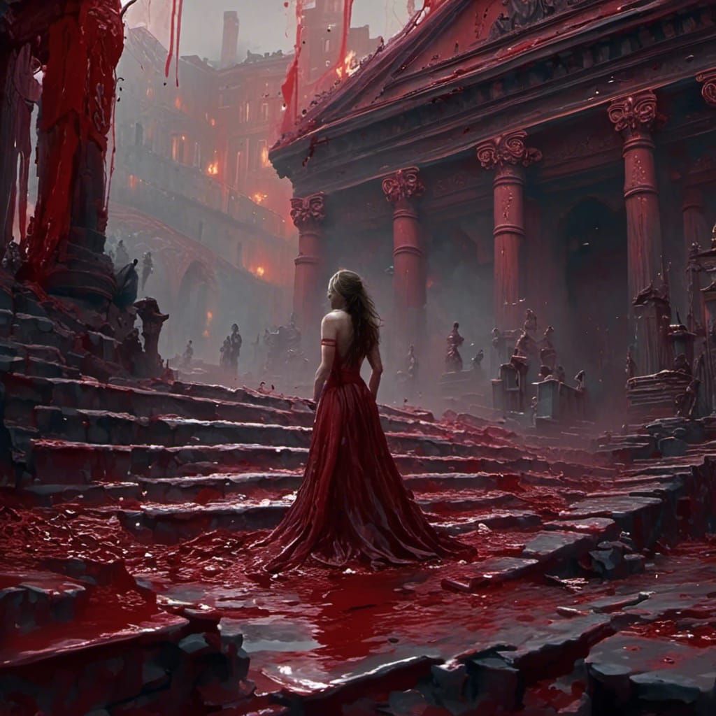 Visceral Matte Painting: Blood and Mud