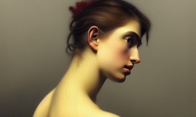 Exotic Woman Undressed: Hyperdetailed Photorealistic Art