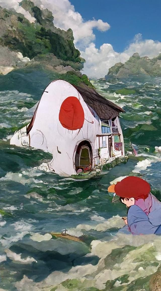 Ponyo Inspired Scene by Studio Ghibli