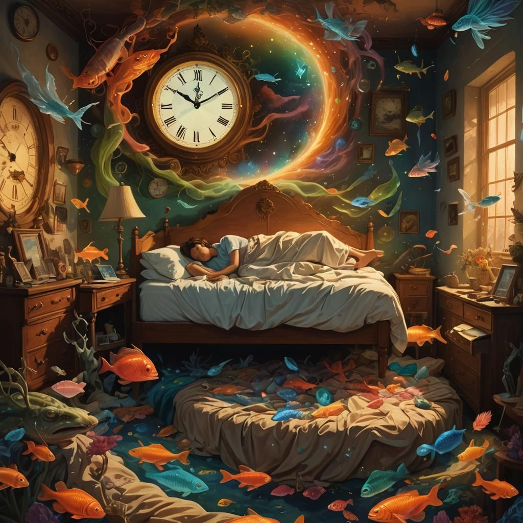 Iridescent Fairy Tale: A Coloring Book Illustration