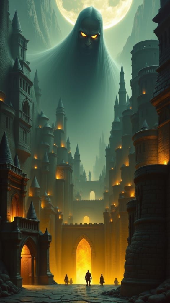 Dwarven City Runedeep Under Shadow Attack