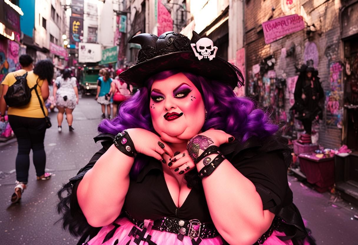 Monster High Dolls Encounter in Hong Kong Alley