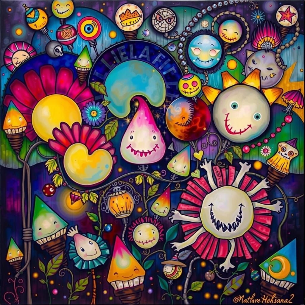 Ethereal Vampires in a Haunting Wonderland