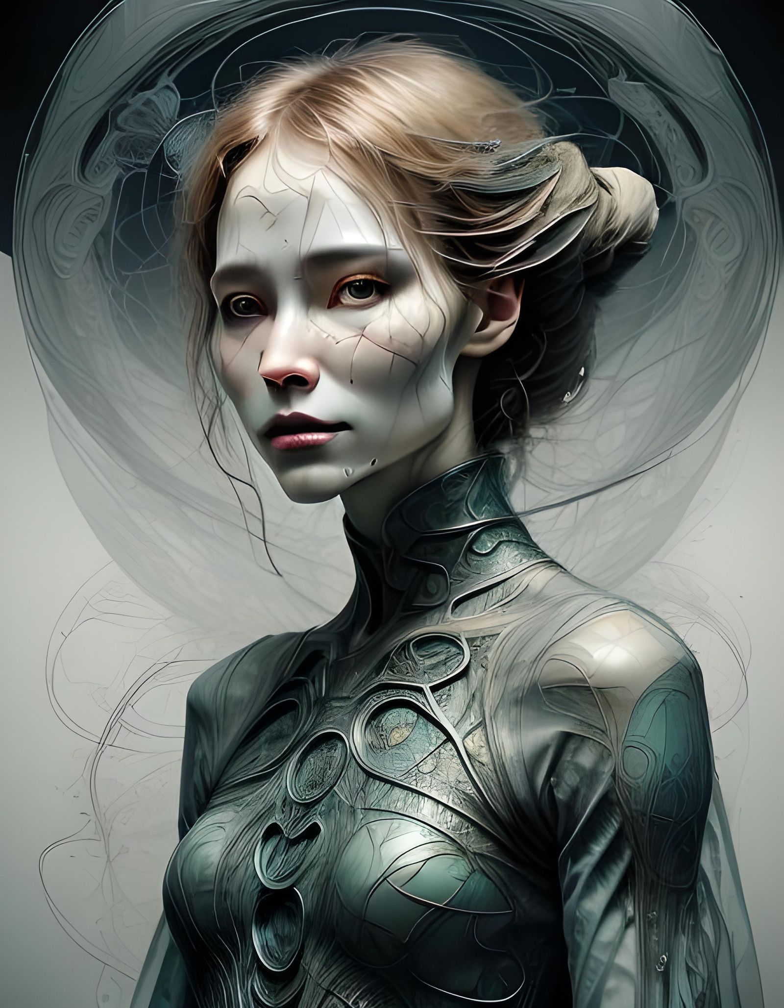 Ethereal Beings in Synthetic Fabric: A Biomechanical Dream