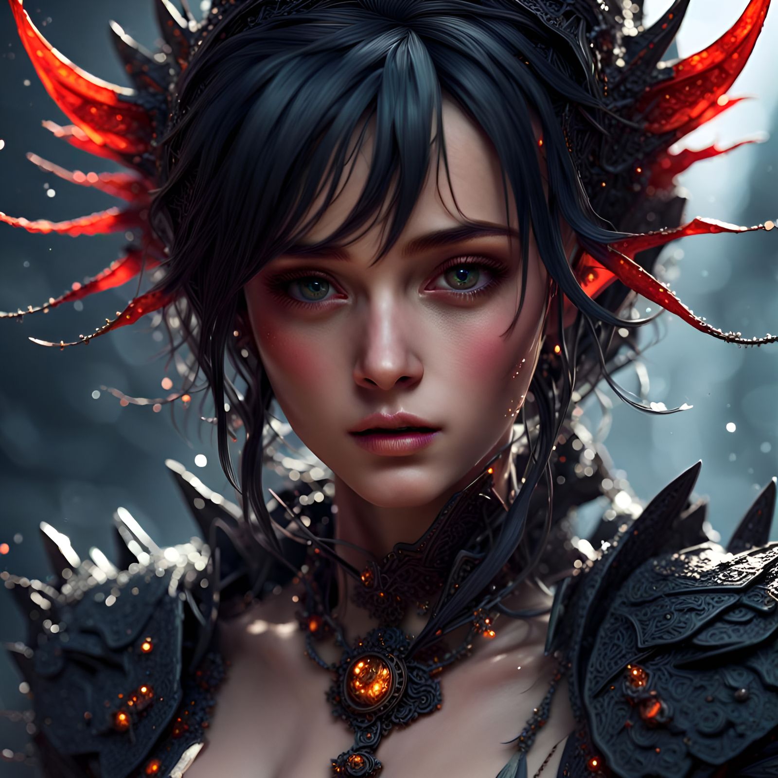Detailed Fantasy Portrait in 8k Resolution