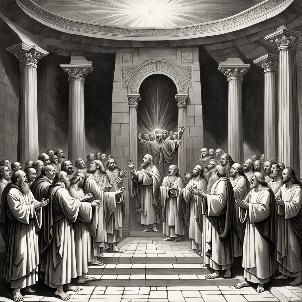 Wrath of God: Dark Fantasy Concept Art